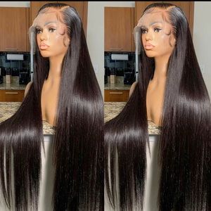 40” 13x4 HD Lace Front Human Hair Wig